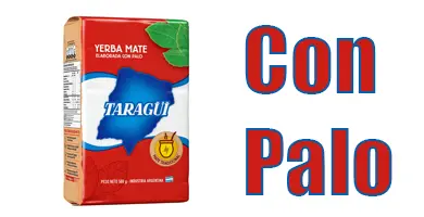 Yerba mate taragui con palo